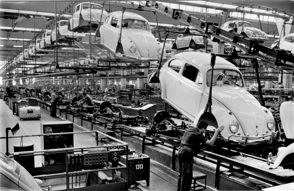 Beetle Asembly Line at Volkswagon