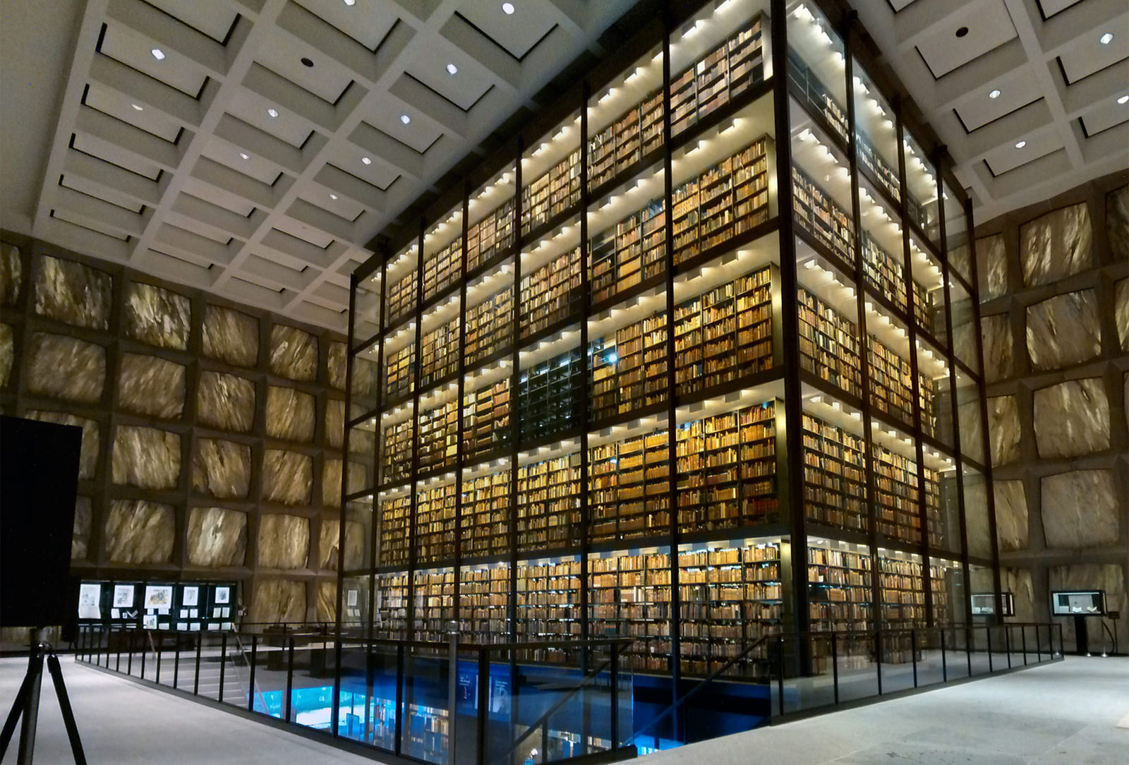 Beinecke Rare Book & Manuscript Library Interior
