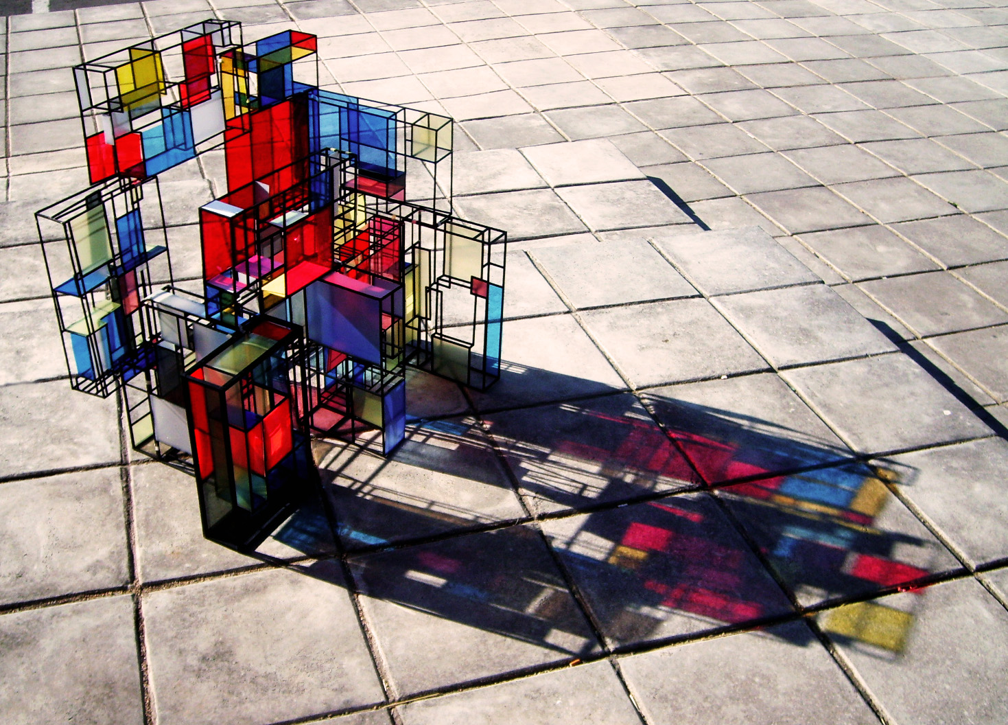 Mondrian 3D by Felipe Salgado