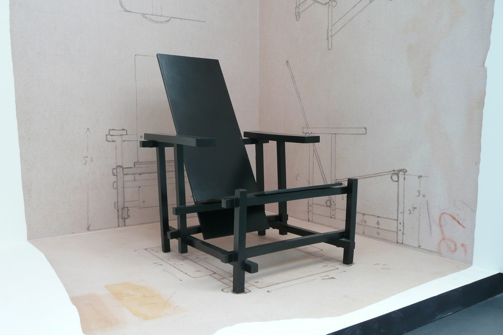 Gerrit Rietveld's Roodblauwe stoel