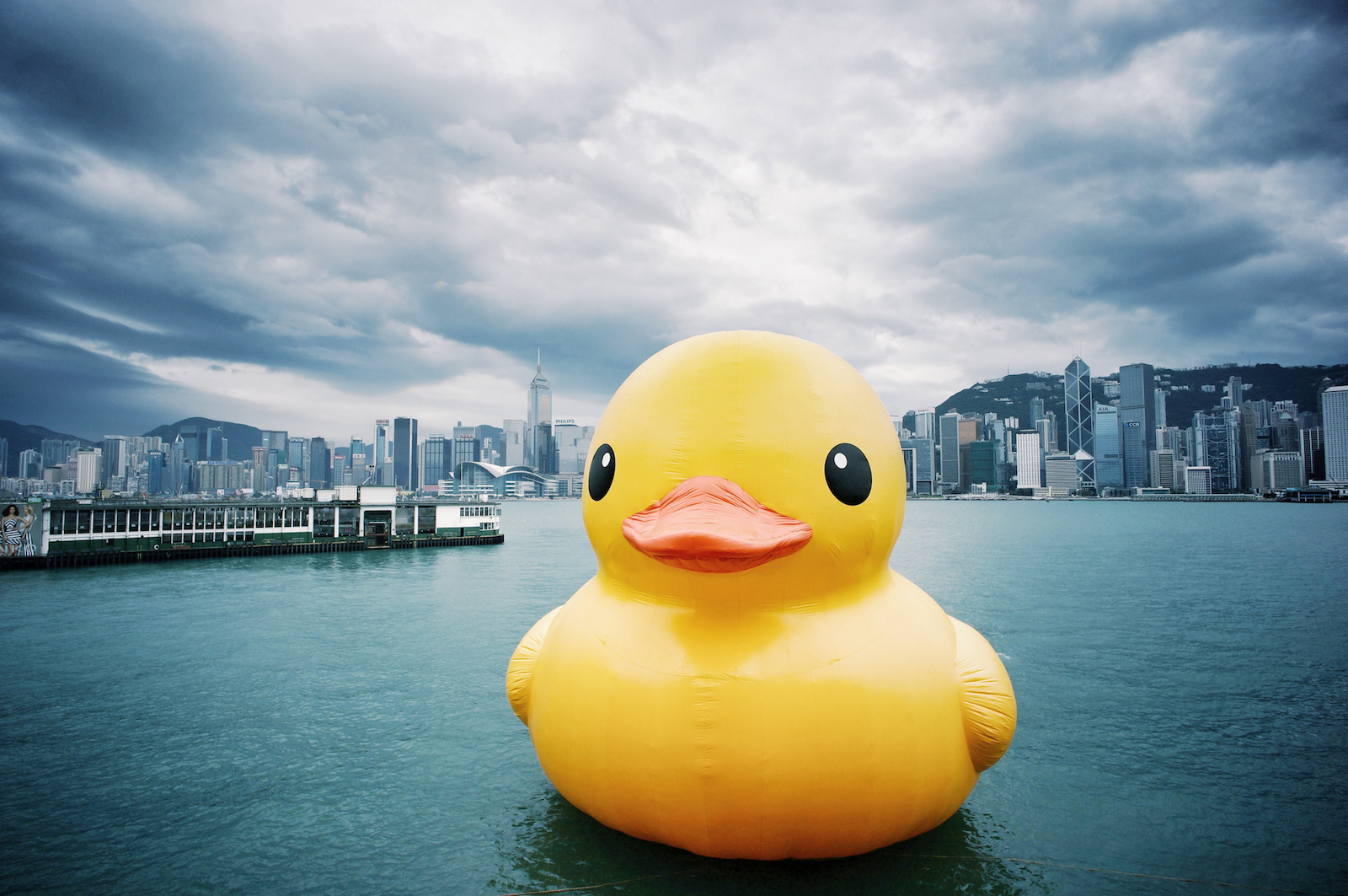 Rubber Duck Tour in HK